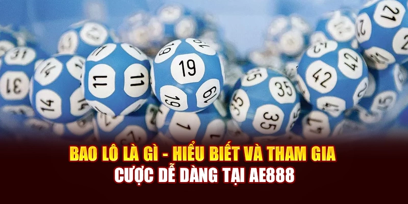 Bao Lô Là Gì - Hiểu Biết Và Tham Gia Cược Dễ Dàng Tại AE888